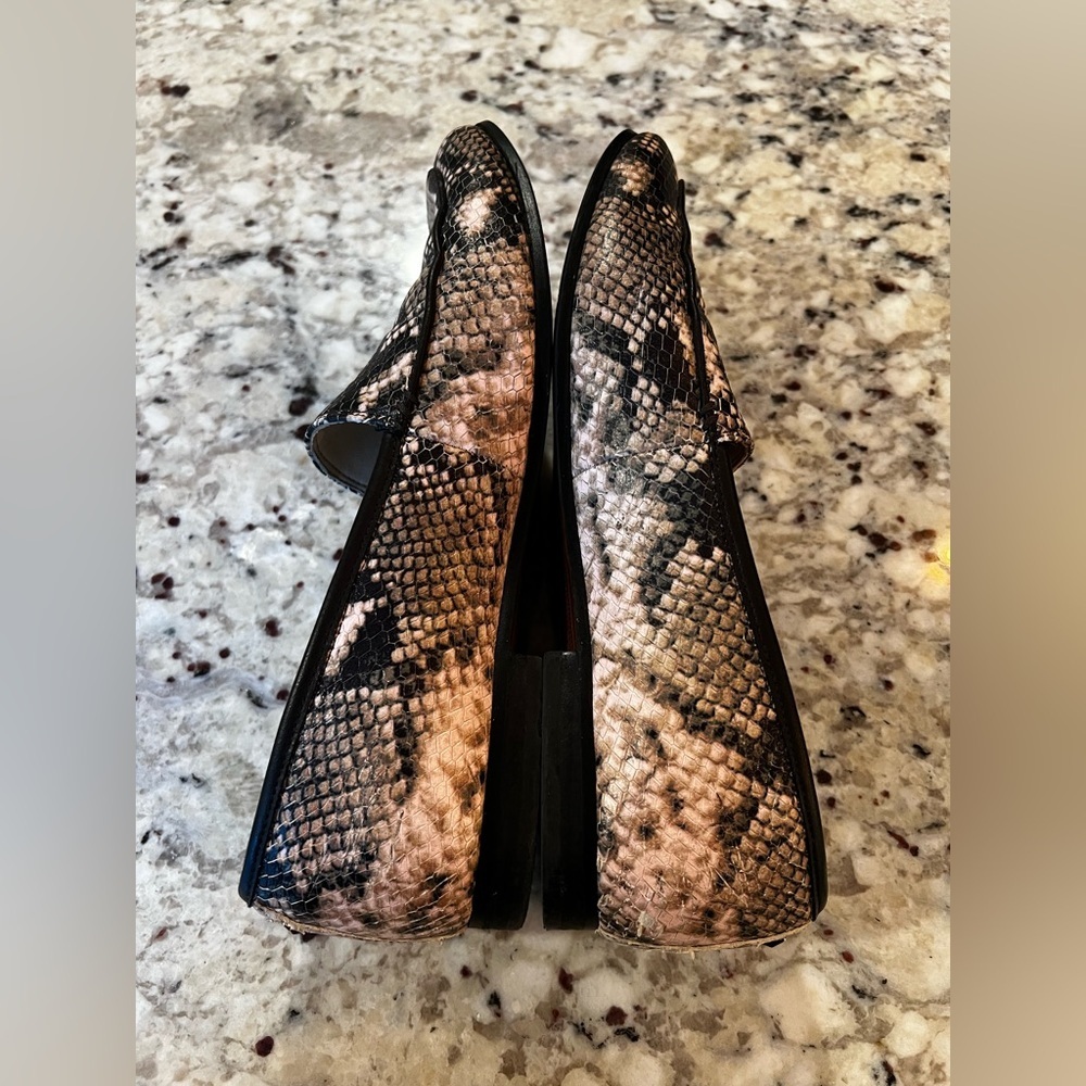 Sam Edelman Leon Snake Python Slip On Leather Loa… - image 4